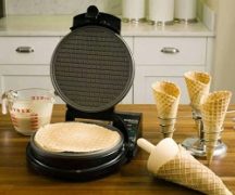 Вафли в электрической электровафельнице
