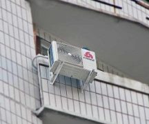Кондиционер на балконе