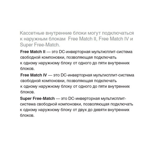 Кассетный блок Gree GKH(24)BC-K3DNA4A/I inverter