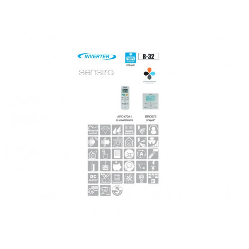 Сплит система Daikin SENSIRA FTXF50/RXF50 inverter