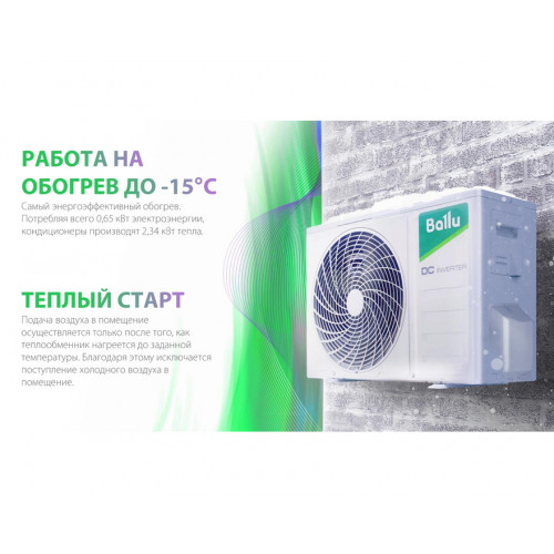 Сплит-система Ballu Discovery BSVI-07HN8 DC inverter
