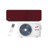 Сплит-система JUST AIRCON CHROMA INVERTER Burgundy JAC-18HPSIA/CAC