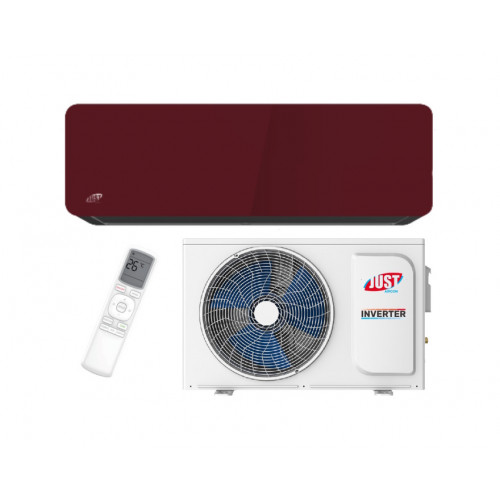 Сплит-система JUST AIRCON CHROMA INVERTER Burgundy JAC-18HPSIA/CAC