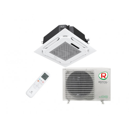 Кассетный кондиционер ROYAL CLIMA COMPETENZA FULL DC EU Inverter 2024 CO-4C 18HNBI/CO-E 18HNBI/pan 8D1