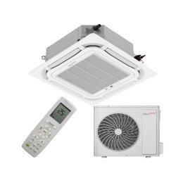 Кассетный кондиционер AERONIK ASI-AKH100R1/B-S INV/ASO-AGUHN100R1/INV