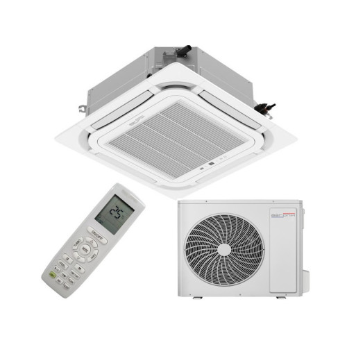 Кассетный кондиционер AERONIK ASI-AKH100R1/B-S INV/ASO-AGUHN100R1/INV