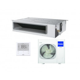 Канальный кондиционер Haier ЕСО AD140S2LM1FA/1U140S1LN1FB (средненапорный)
