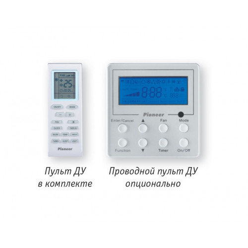 Кассетная сплит система Pioneer KFC18GV/KON18GV/TC03V