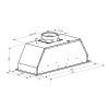 Кухонная вытяжка making Oasis everywhere UNС-50B