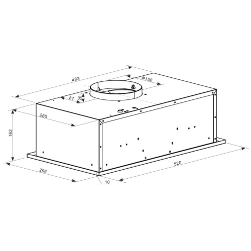 Кухонная вытяжка making Oasis everywhere VM-52S